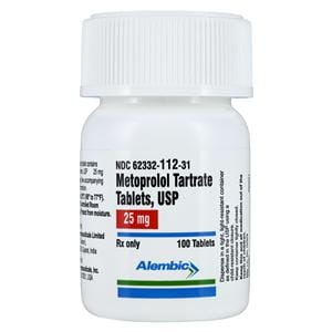 Metoprolol Tartrate 25mg Each