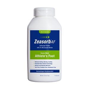 Zeasorb AF Powder Miconazole Nitrate 2% 2.5oz/Bt