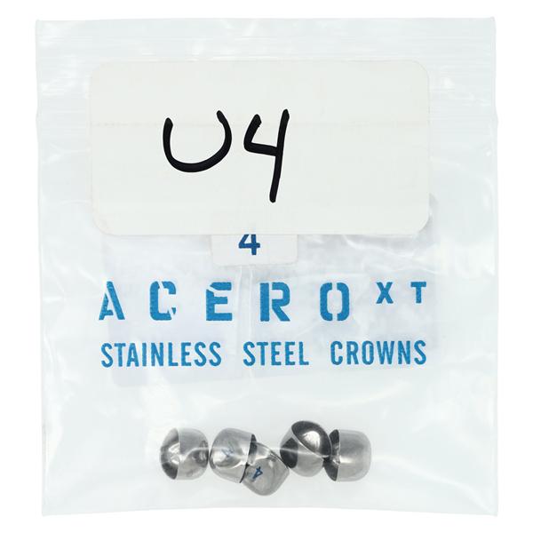 ACERO Stainless Steel Crowns 4 Upper Canine 5/Pk 5/Pk