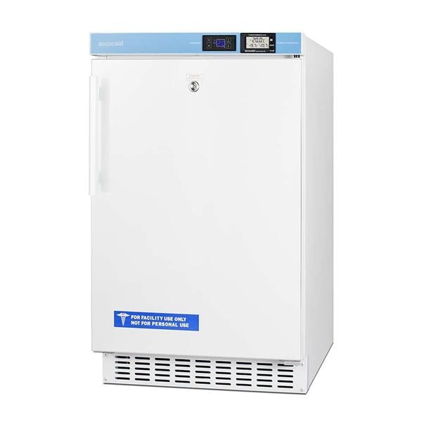 Accucold Vaccine/Pharmacy Freezer New 2.65 Cu Ft Solid Door -12 to -30C Ea