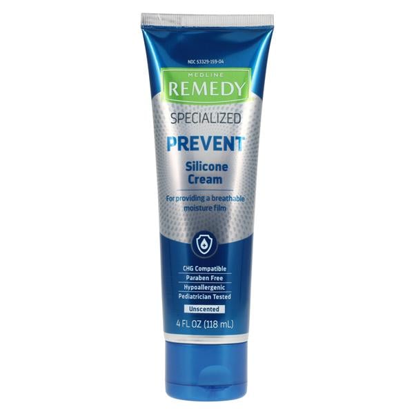 Remedy Br Cream Lq Slcn 4oz Wht FrgrncFr PrbnFr Hyplrgnc No Md frm Ltx Tb Ea