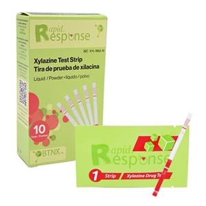 Rapid Response DOA: Drugs of Abuse Xylazine Test Strip Harm Reduction 10/Bx