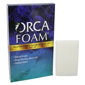 Orca Hemostatic Dressing Gelatin Sponge Size 100