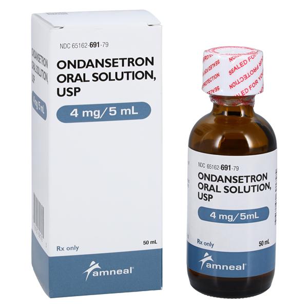 Ondansetron HCl Oral Solution 4mg/5mL Bottle 50mL Each