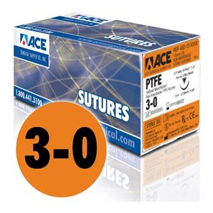 Suture 3-0 18" PTFE FS-3 12/Bx