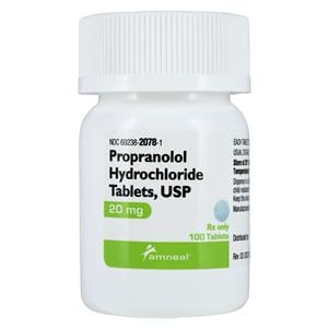 Propranolol HCl 20mg 100/Bt