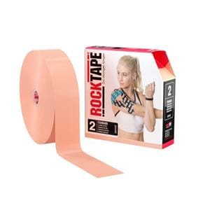 RockTape Kinesiology Tape 97% Cotton/3% Nylon 2"x105' Beige Ea