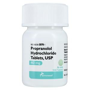 Propranolol HCl 40mg Each