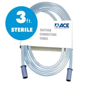 Suction Tubing 3 Feet Disposable 20/Ca