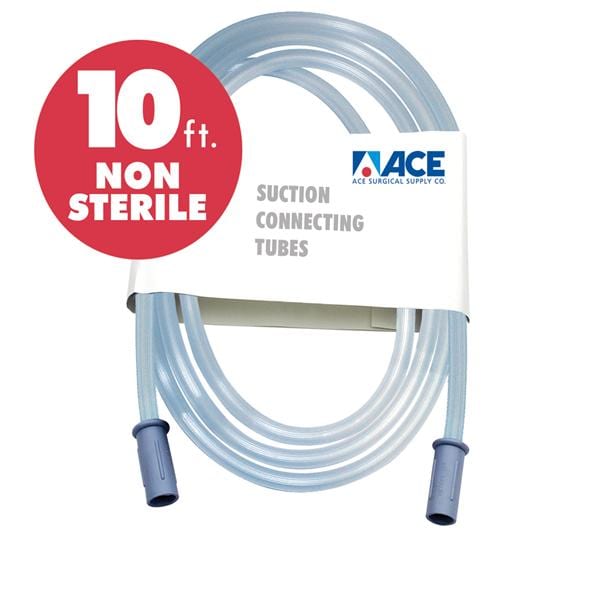 Suction Tubing 10 Feet Disposable 25/Ca