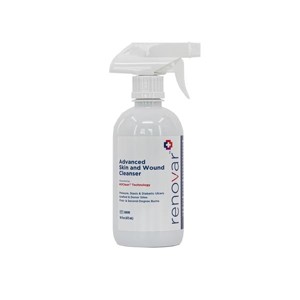 Renovar Wound Cleansing Solution Hypochlorous Acd/Sod Chl NS 16oz Clr LF 6/Ca