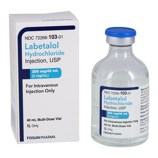 Labetalol HCl Injection 5mg/mL MDV 40mL Each