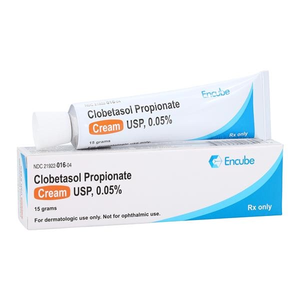 Clobetasol Propionate Topical Cream 0.05% Tube 15gm Each