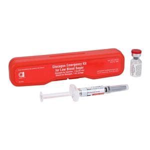 Glucagon Injection 1mg Emergency Kit 2mL Each