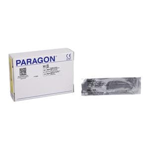 Paragon Stainless Steel Sterile Surgical Scalpel Blade #12 Disposable 100/Bx