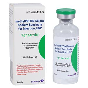 Methylprednisolone Sodium Succinate Injection 1gm MDV 30mL Each