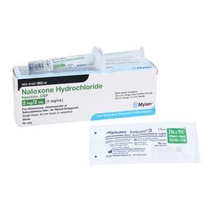 Naloxone HCl Injection 1mg/mL Prefilled Syringe 2mL Each