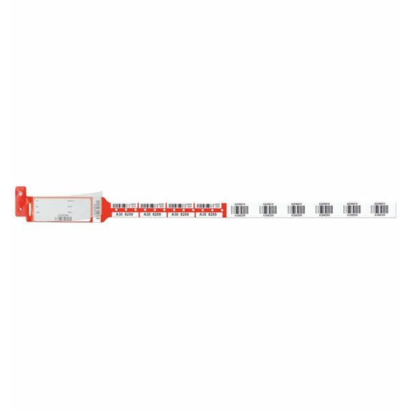 Securline Blood Wristband Poly Red Adult 150/Bx