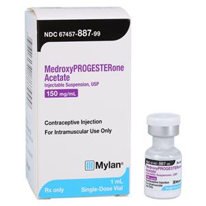 Medroxyprogesterone Acetate Injection 150mg/mL SDV 1mL Each