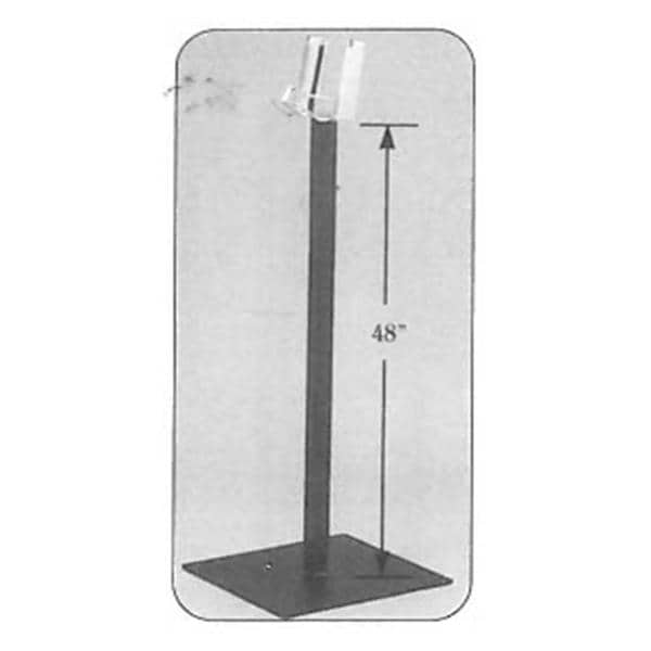 Single Head Floor Stand Clear Polycarbonate Ea