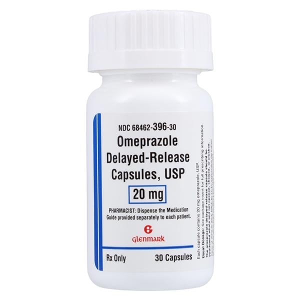 Omeprazole Delayed-Release Capsules 20mg Bottle 30/Bt