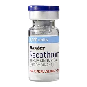 Recothrom Thrombin Topical Topical Solution 5,000IU Recombinant Vial 1/Bx