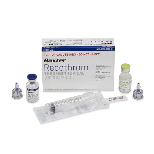 Recothrom Topical Solution 20,000U Pump Spray Kit 1/Bx