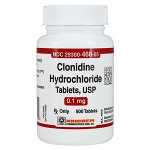 Clonidine HCl 0.1mg 500/Bt