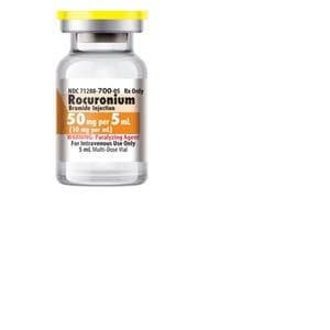 Rocuronium Bromide Injection 10mg/mL MDV 5mL 10/Pk