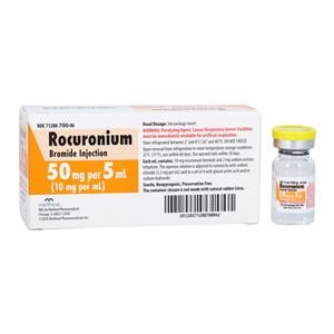 Rocuronium Bromide Injection 10mg/mL MDV 5mL 10/Package