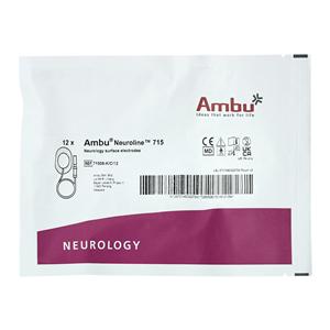 Neuroline ECG Electode 30x22mm Ag/AgCl/Solid Gel Disposable 120/Bx