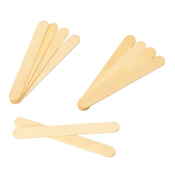 SafeBasics Tongue Depressor 6 in Wood Non-Sterile Adult 500/BX