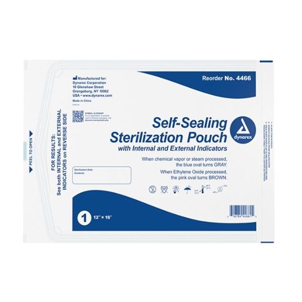 Sterilization Pouch Self Seal 12 in x 16 in 200/Bx