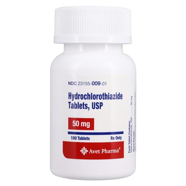 Hydrochlorothiazide 50mg Each