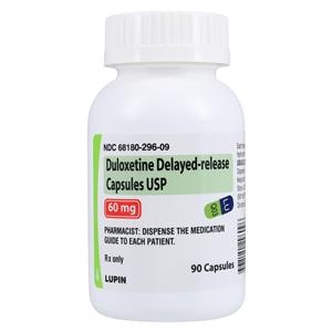 Duloxetine Delayed-Release Capsules 60mg Bottle 90/Bottle 90/Bt