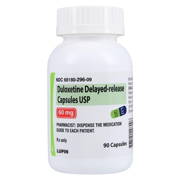 Duloxetine Delayed-Release Capsules 60mg Bottle 90/Bottle 90/Bt