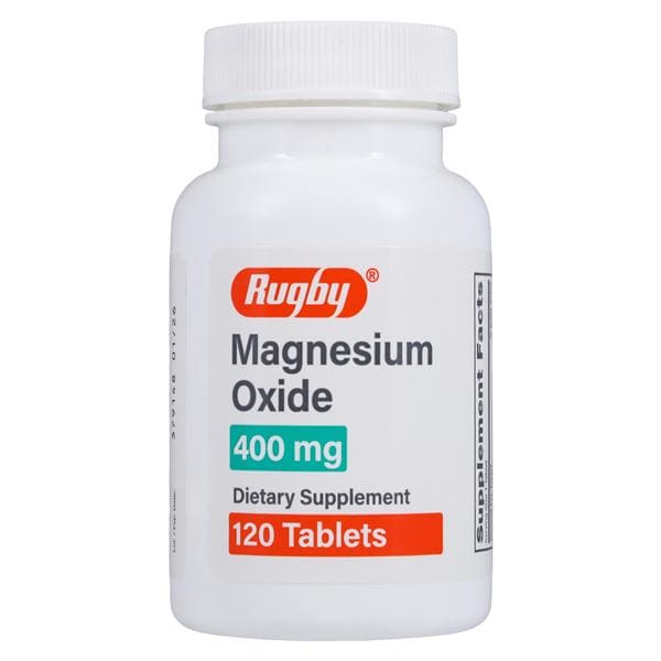 Magnesium Oxide Tablets 400mg Bottle 120/Bt