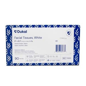 Facial Tissue White 2 Ply 90/BX