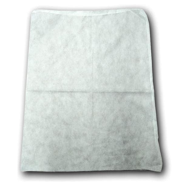 Headrest Cover 18 in x 24 in Polypropylene White Disposable 10/BG