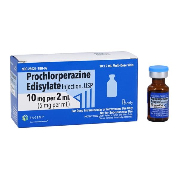 Prochlorperazine Edisylate Injection 5mg/mL SDV 2mL 10/Package