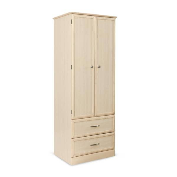 Hamilton Collection Wardrobe 2 Door/2 Drawer Maple Ea