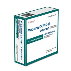 2024 Moderna Covid 6 Months - 11 Years Prefilled Syringe 0.25mL 10/Pk 10/Pk