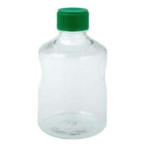 Solution Bottle Polystyrene/ HDPE Clear/Green 1000mL 24/Ca