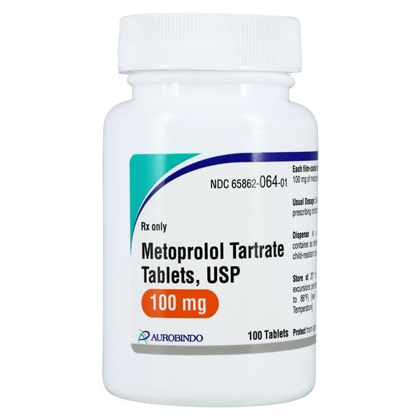 Metoprolol Tartrate 100mg Each