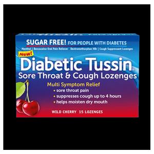 Diabetic Tussin Sugar Free Regular Cherry 15/Bx