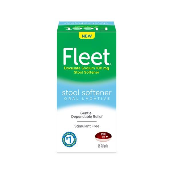 Fleet 2yr-Adult Tablets 100mg Bottle 25/Bt