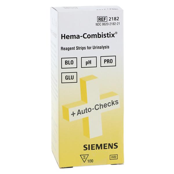 Hema-Combistix Urinalysis Test Strip 100/Bt, 12 BT/CA