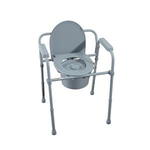 MedaCure Bedside Commode 300lb Capacity