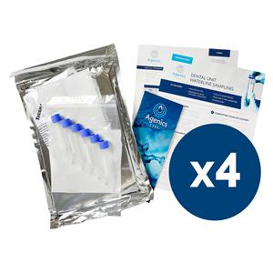 SimCheck Mail In Annual Waterline Test Kit 4 Pack With 6 Vials 24/Pk