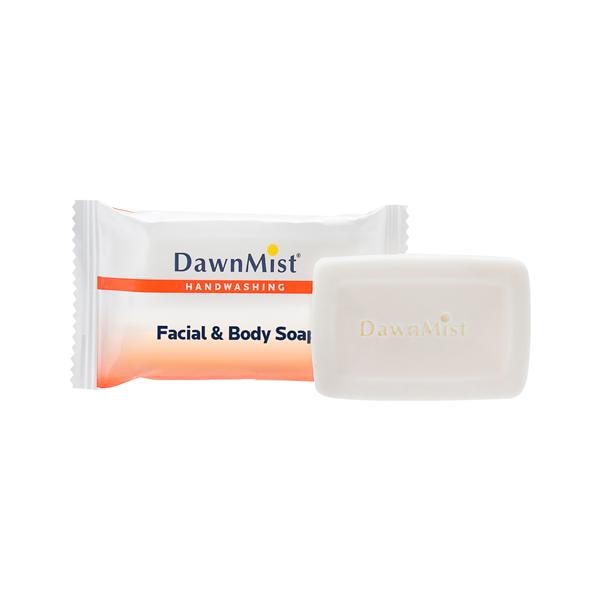 DawnMist Facial & Body Soap Br 1.35oz Fresh Scent Indvdly Wrpd #1-1/2 250/Ca